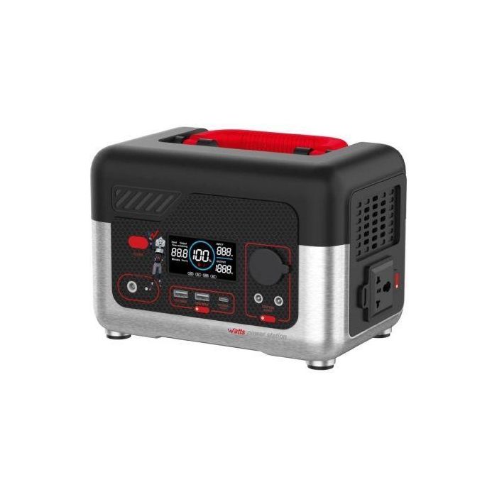 Wonder WX600 Power Station Portátil 72800mAh 600W | Batería Externa Ligera con 9 Salidas Versátiles, Carga Solar, Red y Coche 2 Wonder WX600 Power Station Portátil 72800mAh 600W | Batería Externa Ligera con 9 Salidas Versátiles, Carga Solar, Red y Coche 2