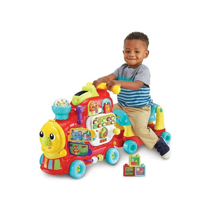 VTech Baby Maxiloco Mon Trotti Tren 7 en 1: Andador Infantil, Tabla de Actividades Desmontable, Juego de Construcción, 12-36 Meses 5 VTech Baby Maxiloco Mon Trotti Tren 7 en 1: Andador Infantil, Tabla de Actividades Desmontable, Juego de Construcción, 12-36 Meses 5
