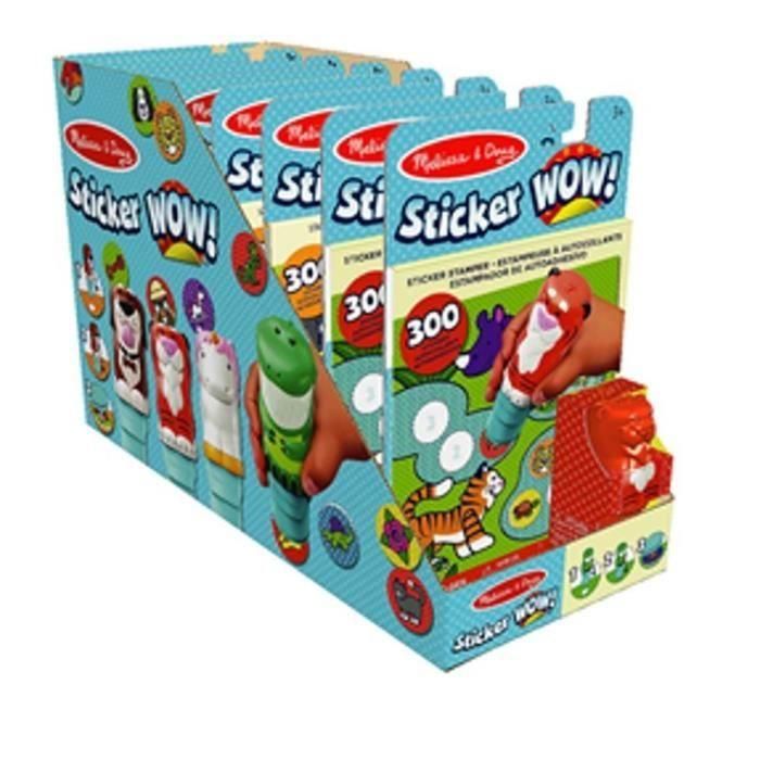 Melissa & Doug Sellos Adhesivos y Bloc de Actividades - SPI6075655 - A partir de 3 años