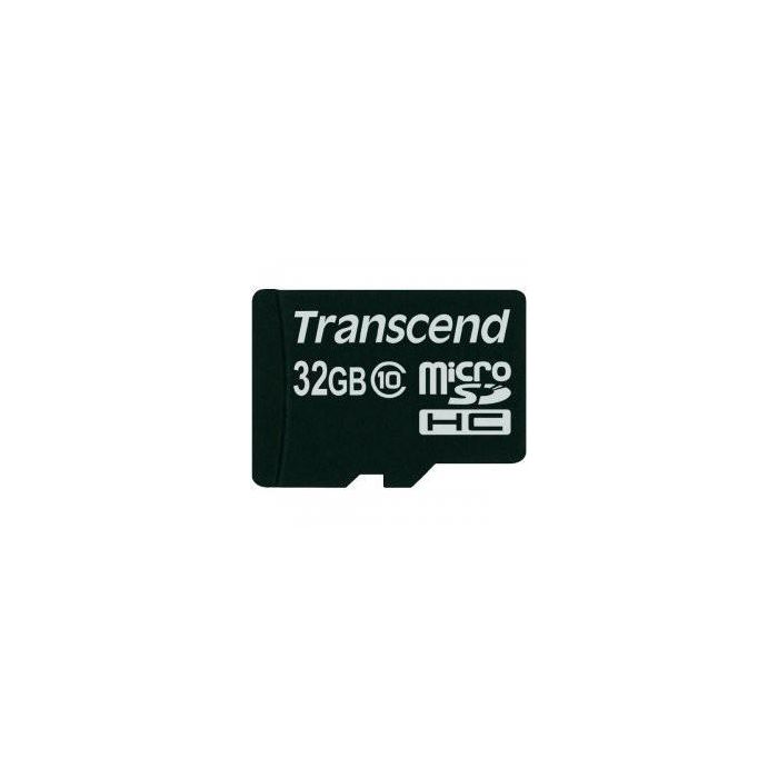 Transcend TS32GUSDC10 Tarjeta MicroSDHC de 32 GB Clase 10, 90 MB/s Lectura