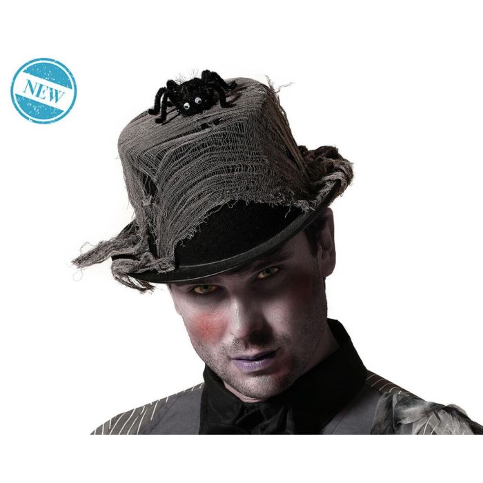 Decoración para Halloween Negro Araña Sombrero 1