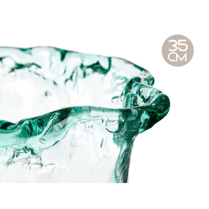 Jarrón de Vidrio Panuelo 35 cm - Giftdecor, Cristal Reciclado, Transparente (6 Unidades) 3 Jarrón de Vidrio Panuelo 35 cm - Giftdecor, Cristal Reciclado, Transparente (6 Unidades) 3