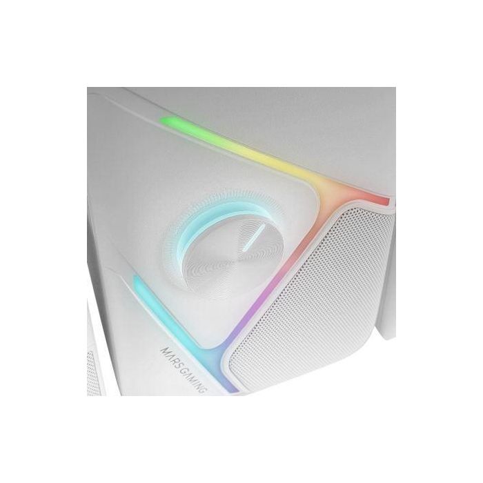 Mars Gaming MSH21W Altavoces Gaming 2.1 35W RGB Dinámico 3D Surround para PC Blancos 3 Mars Gaming MSH21W Altavoces Gaming 2.1 35W RGB Dinámico 3D Surround para PC Blancos 3
