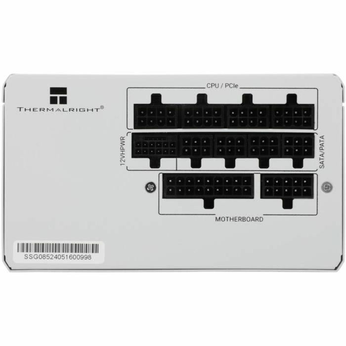Thermalright THE0814256018005 Fuente de Alimentación Modular PC 850W 80+ Gold Blanca 3