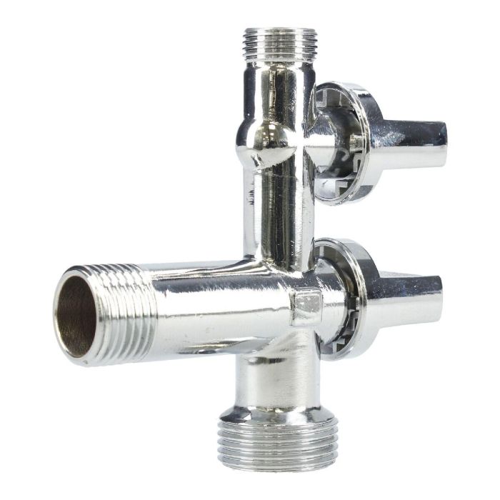 Llave combinada Fontastock ABS Latón 1/2" x 3/8" x 3/4" 3 Llave combinada Fontastock ABS Latón 1/2" x 3/8" x 3/4" 3