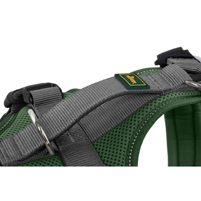 Arnés para Perro Hunter Maldon Up Verde oscuro 50-84 cm 1