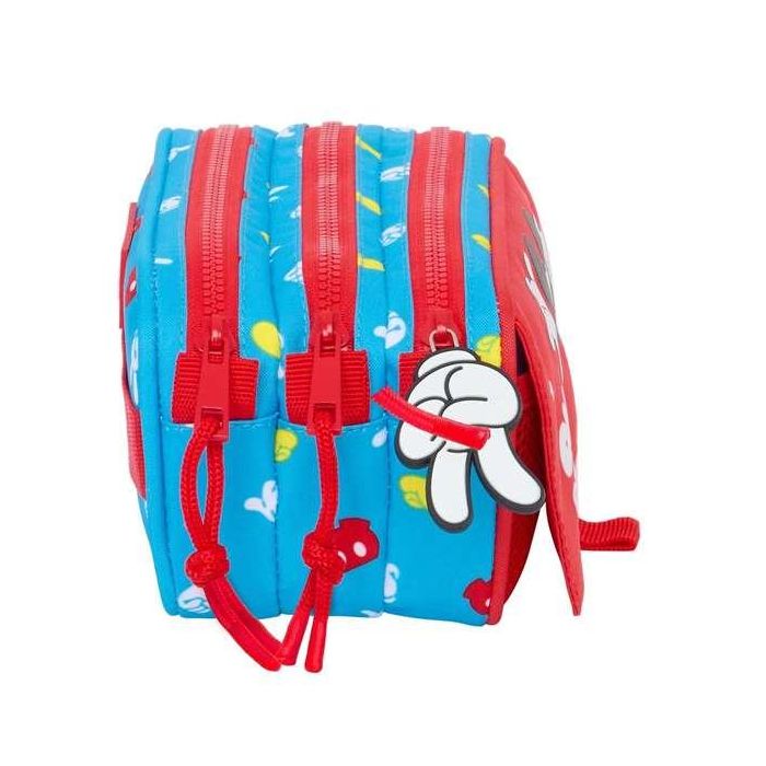 Portatodo Doble Mickey Mouse Clubhouse Fantastic Azul Rojo 21,5 x 10 x 8 cm 1 Portatodo Doble Mickey Mouse Clubhouse Fantastic Azul Rojo 21,5 x 10 x 8 cm 1