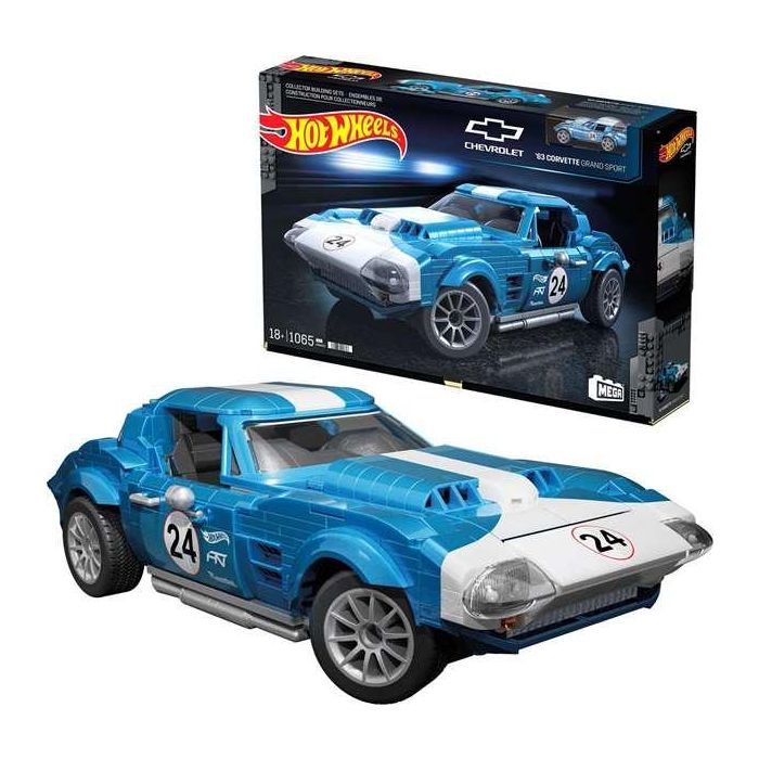 Hot Wheels Coche Corvette Grand Sport Hww23 Mega Bloks