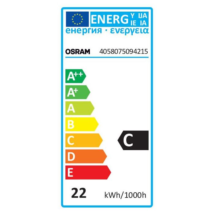 Osram Bombilla Halógena Bi-Pin G4 20W 375lm 2800K Luz Cálida 12V 33x10mm