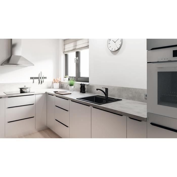 GROHE Start - 324412432 - Grifo de cocina - Mezclador monomando de fregadero - Negro mate - Caño bajo - Rotación 140° 2 GROHE Start - 324412432 - Grifo de cocina - Mezclador monomando de fregadero - Negro mate - Caño bajo - Rotación 140° 2