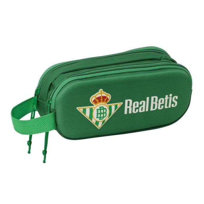 Safta Portatodo Doble 3D Real Betis Balompie 21x8x6 cm 6