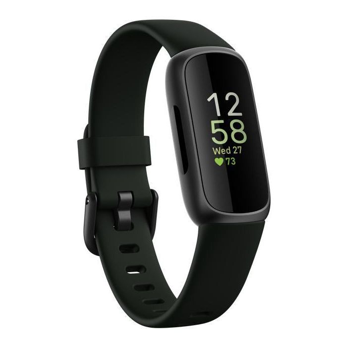 Fitbit Inspire 3 Pulsera de Actividad Black/Midnight Zen con Seguimiento de Frecuencia Cardíaca, Sueño, Estrés y Bienestar