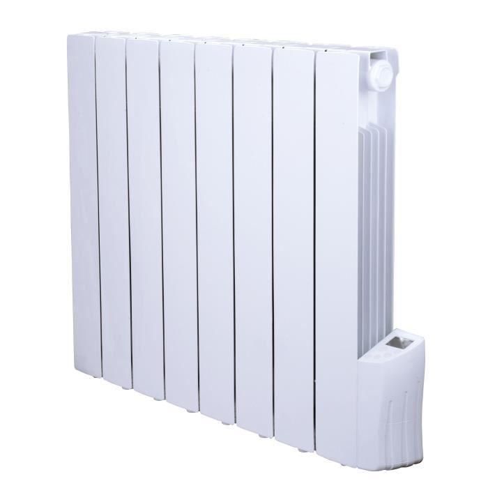 Radiador eléctrico de inercia de fluido - 1200W - WARM TECH - 230V - Hasta 50m3 - Blanco 0 Radiador eléctrico de inercia de fluido - 1200W - WARM TECH - 230V - Hasta 50m3 - Blanco 0