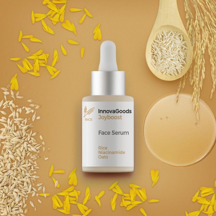 Sérum Facial Rice Joyboost InnovaGoods 30 ml 4 Sérum Facial Rice Joyboost InnovaGoods 30 ml 4