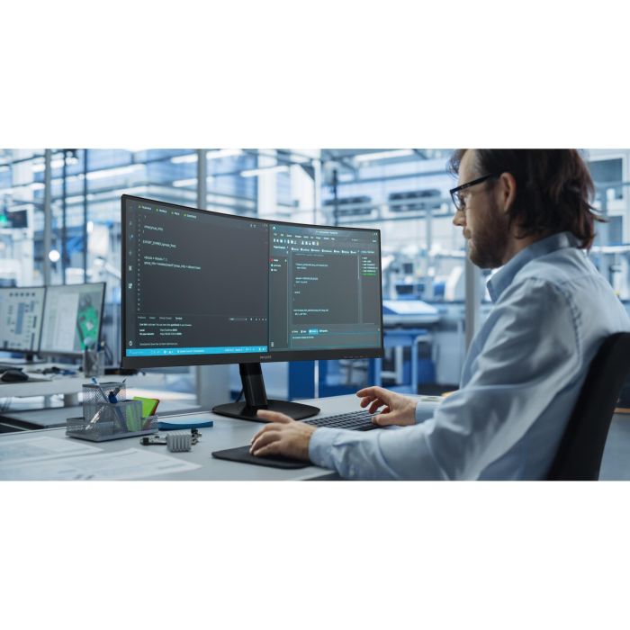 Philips 34B2U3600C Monitor 34" VA UWQHD 120Hz 4ms Curvo USB-C KVM para Oficina/Gaming 5