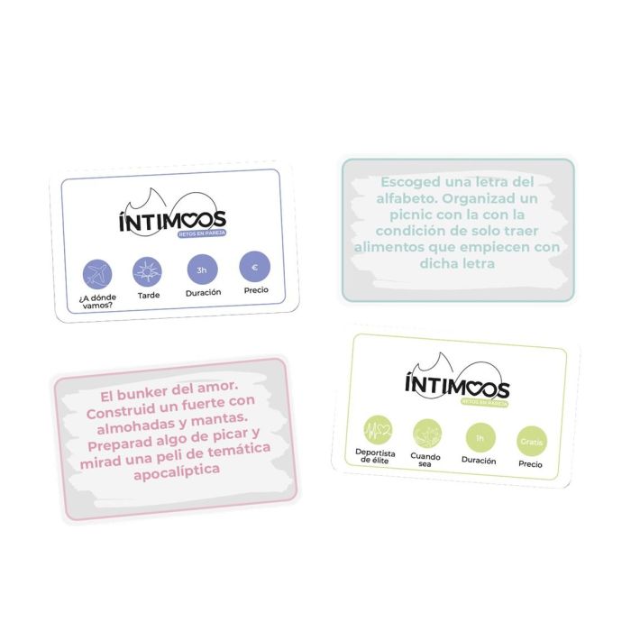 Íntimoos LCIN01ES Juego de Mesa Retos en Pareja para Animiar Veladas 1 Íntimoos LCIN01ES Juego de Mesa Retos en Pareja para Animiar Veladas 1