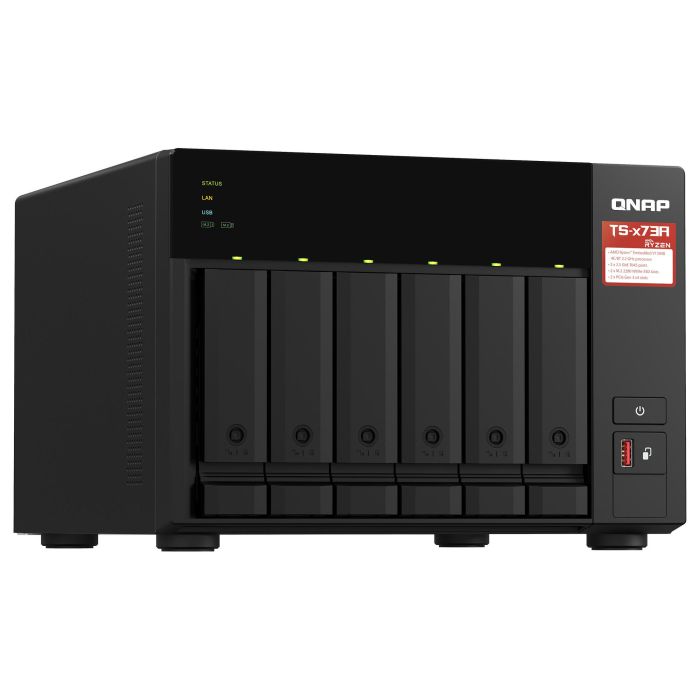 QNAP TS-673A-8G NAS 6 Bahías 3.5"-2.5" 8GB DDR4 Torre 2