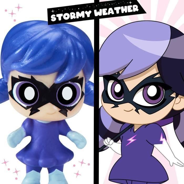 BANDAI - Miraculous Ladybug - Parque de atracciones Chibi Mini Universe - Minifiguras de Marinette y Climatika incluidas - P50553 4 BANDAI - Miraculous Ladybug - Parque de atracciones Chibi Mini Universe - Minifiguras de Marinette y Climatika incluidas - P50553 4