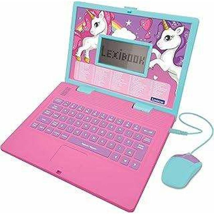 Lexibook Ordenador portátil Bilingüe Unicornio con 124 Actividades Inglés y Español para Niños +3 Años 1 Lexibook Ordenador portátil Bilingüe Unicornio con 124 Actividades Inglés y Español para Niños +3 Años 1