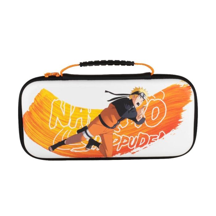 Konix Estuche Protector y de Transporte para Nintendo Switch 2 - Naruto Shippuden - Almacenamiento Accesorios - Motivo Naruto - Blanco 12