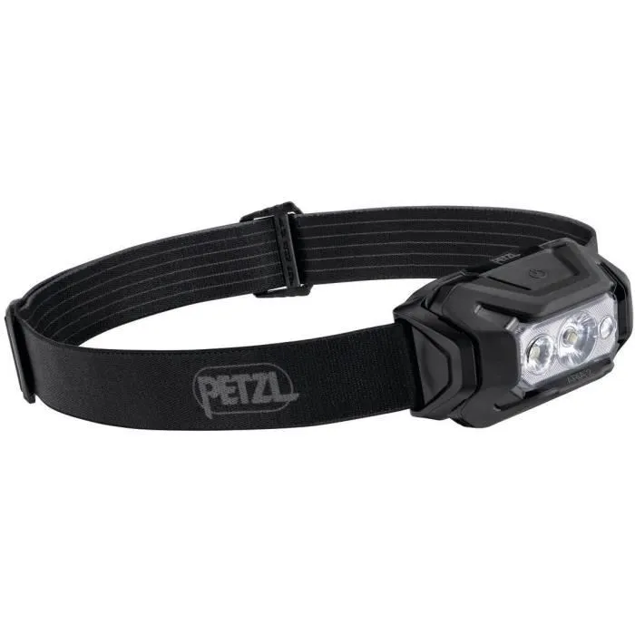 Petzl PET3342540840058 Linterna Frontal Estanca ARIA 2 450 Lúmenes 3 Pilas AAA/LR03 Incluidas Camo