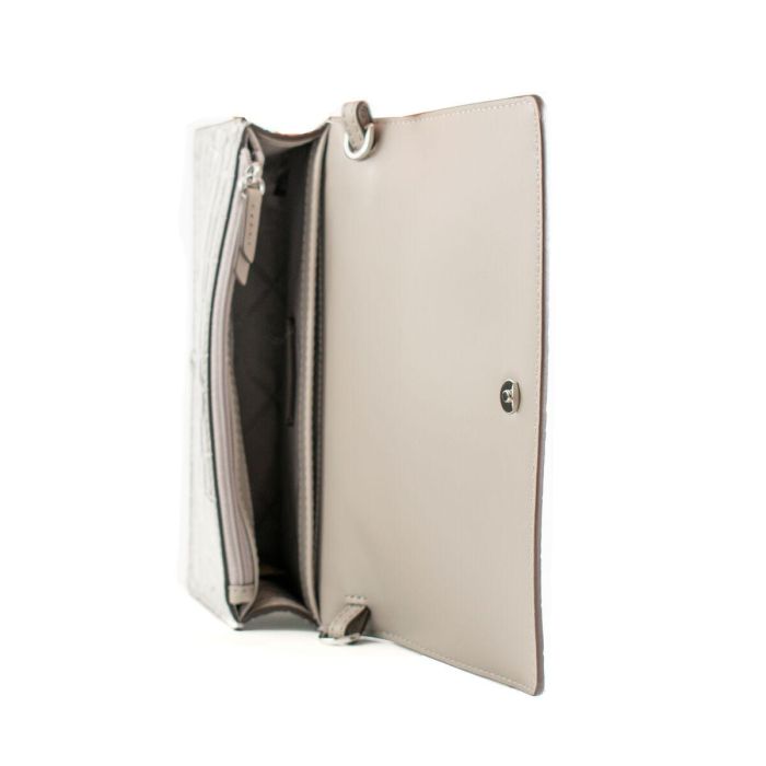 Bolso Bandolera Michael Kors 32F4SJ6C8K-SILVER Gris 22 x 14 x 6 cm 1 Bolso Bandolera Michael Kors 32F4SJ6C8K-SILVER Gris 22 x 14 x 6 cm 1