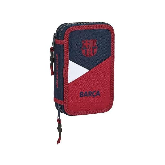 Plumier Doble F.C. Barcelona Corporativa Azul Granate 12.5 x 19.5 x 4 cm (28 piezas) 0 Plumier Doble F.C. Barcelona Corporativa Azul Granate 12.5 x 19.5 x 4 cm (28 piezas) 0