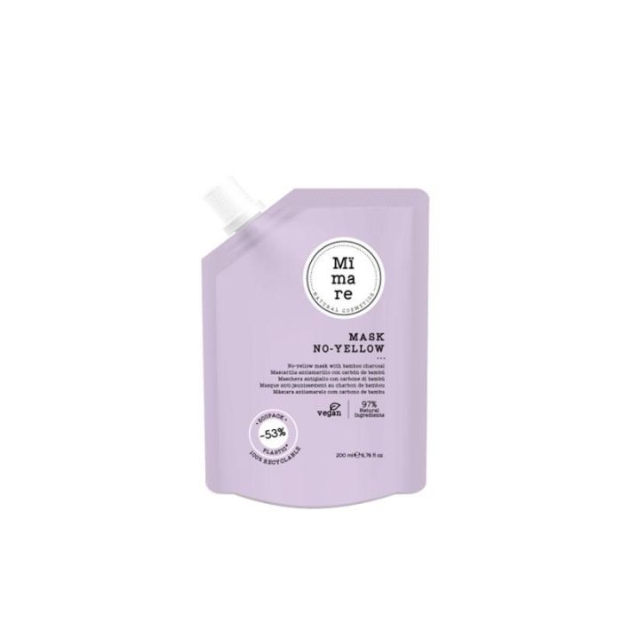 Mimare Mascarilla Silver Anti-Amarillo 200ml - Neutraliza reflejos amarillos en cabellos grises y decolorados Mimare Mascarilla Silver Anti-Amarillo 200ml - Neutraliza reflejos amarillos en cabellos grises y decolorados