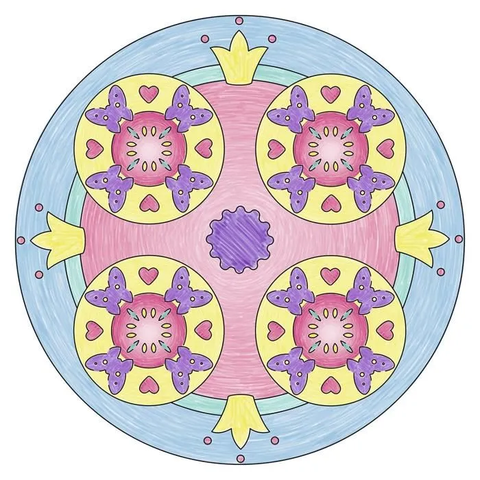 Ravensburger Mandala Design Unicornio Juego Creativo Niña a partir de 6 años 1