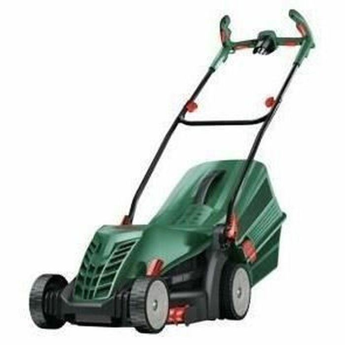 Bosch BOS4053423321845 Cortacésped UniversalRotak 34V-26 con 1300W, 34cm de corte y recolector de 40 litros