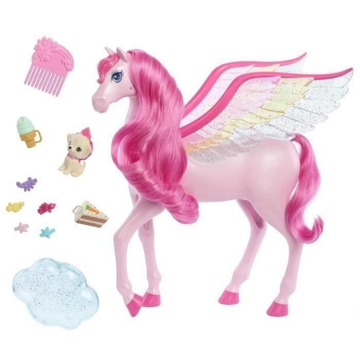 Caballo Barbie Pegasus Rosa 4