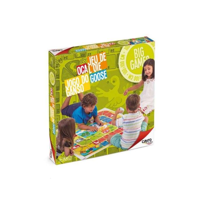 Cayro Juego de la Oca Gigante para Suelo 100x100 cm, Plástico, +2 Jugadores, Edad Mínima 3 Años 1 Cayro Juego de la Oca Gigante para Suelo 100x100 cm, Plástico, +2 Jugadores, Edad Mínima 3 Años 1