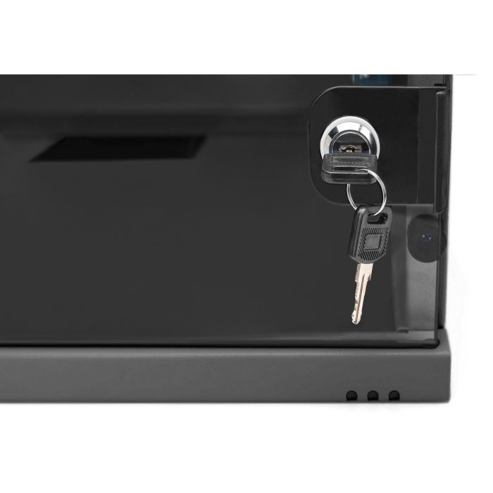 Digitus Wandgehäuse SOHO 4HE 241x540x400mm negro - Armario de Pared para Redes y Servidores 5 Digitus Wandgehäuse SOHO 4HE 241x540x400mm negro - Armario de Pared para Redes y Servidores 5