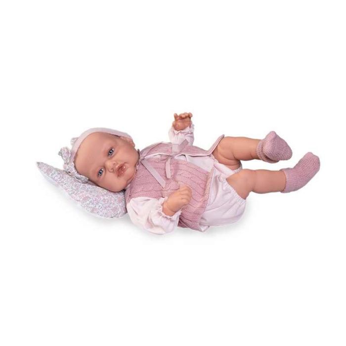 Muñeca babydoo posturitas con chaleco 50 cm 1 Muñeca babydoo posturitas con chaleco 50 cm 1