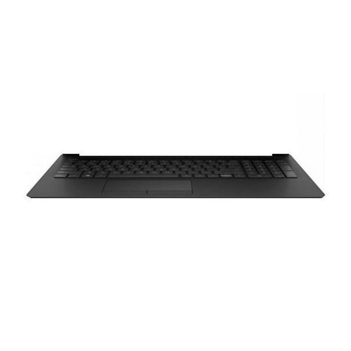 HP Top Cover/Keyboard de Recambio - Jet Black, Sin Retroiluminación para Portátil HP