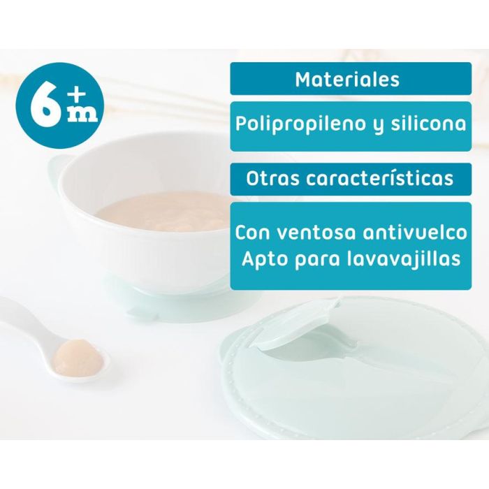 Set Cuenco Y Cuchara 300 mL Salvia 5