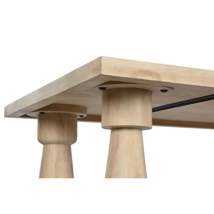 Mesa Comedor Moderno DKD Home Decor Natural 90 x 76 x 200 cm 3 Mesa Comedor Moderno DKD Home Decor Natural 90 x 76 x 200 cm 3
