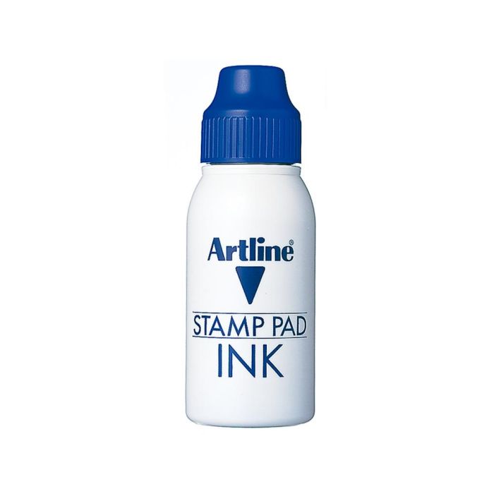 Tinta Tampon Artline Azul Bote 50 Cc 3