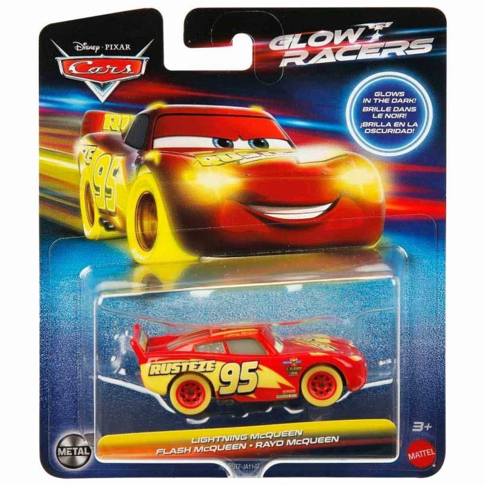 Mattel MATHTK45 Set de Minivehículos Coches de Fundición a Presión que Brillan en la Oscuridad 1:55 1 Mattel MATHTK45 Set de Minivehículos Coches de Fundición a Presión que Brillan en la Oscuridad 1:55 1