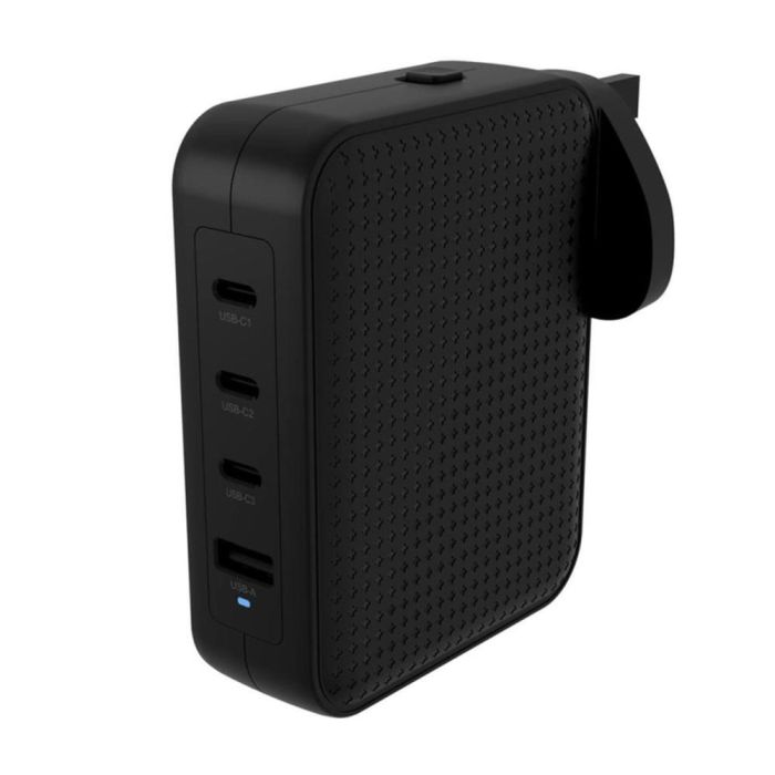 Targus Cargador GaN 140W USB-C PD 3.1 & USB-A, Carga Rápida para Portátiles, Smartphones y Tablets, Múltiples Puertos, Negro 3 Targus Cargador GaN 140W USB-C PD 3.1 & USB-A, Carga Rápida para Portátiles, Smartphones y Tablets, Múltiples Puertos, Negro 3