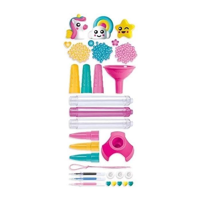 Clementoni - Crea tus bolígrafos - Mini Taller de Bolígrafos - Tema Fantasía - 3 para crear - Edad 6 3 Clementoni - Crea tus bolígrafos - Mini Taller de Bolígrafos - Tema Fantasía - 3 para crear - Edad 6 3