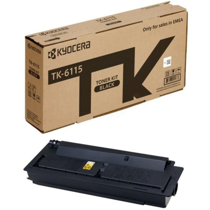 Kyocera Tóner Negro, 15000 Páginas de Alta Capacidad