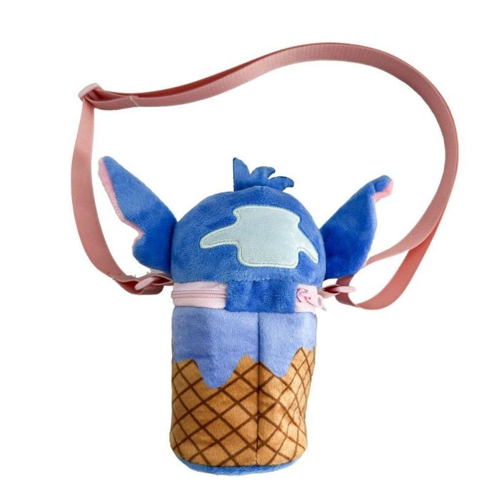 Cerdá Bolso Infantil Stitch Azul con dimensiones 8 x 18 x 8 cm, ideal para niños a partir de 4 años 3