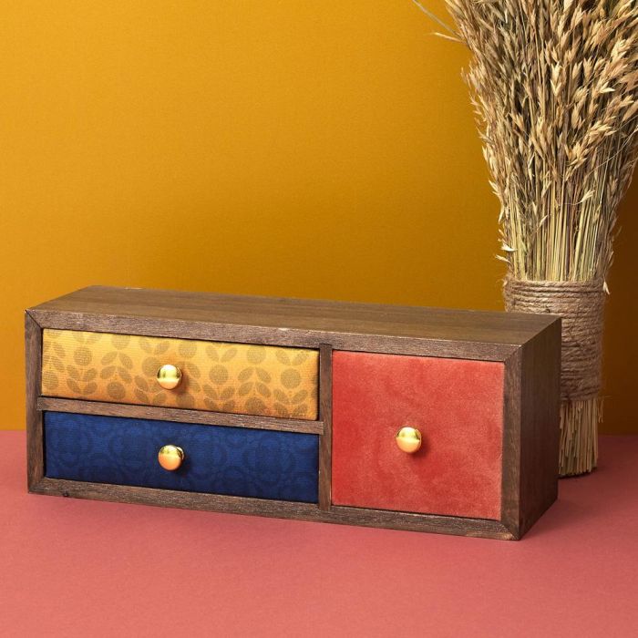 Home Deco Factory Cajonera con 3 Cajones Medidas 30x10,5x11 cm 3