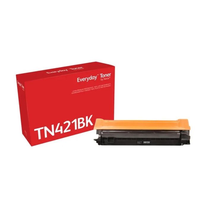 Xerox Toner TN-421BK Negro Compatible Con Brother Everyday Para Impresion Fiable Y Ahorro