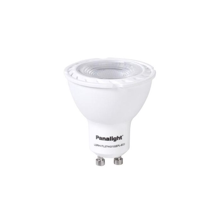 Panasonic-Panalight LDRHV7L27WG102EPL-ECO-4x Lámpara LED Dicroica GU10 5W 2700K Pack 4 1