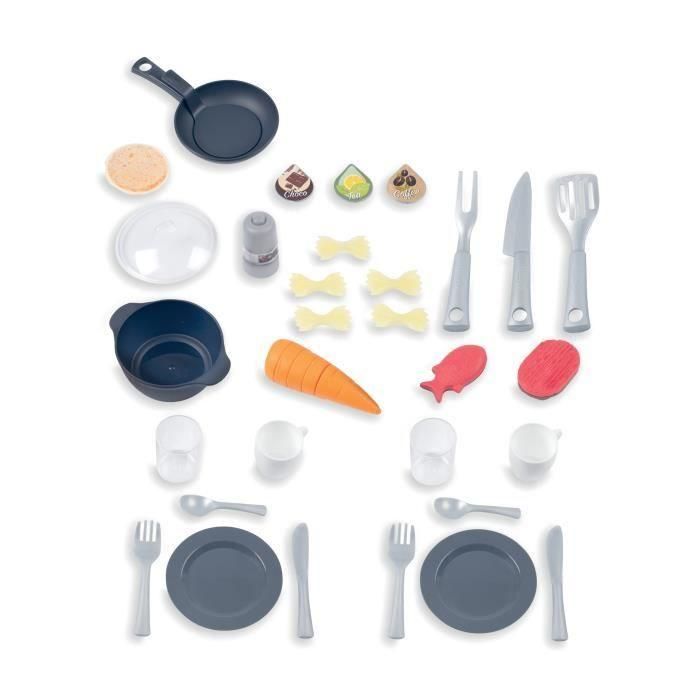 Cocina escalable Smoby Tefal - Para niños a partir de 3 años - Con zócalos extraíbles - 31 accesorios incluidos 4 Cocina escalable Smoby Tefal - Para niños a partir de 3 años - Con zócalos extraíbles - 31 accesorios incluidos 4