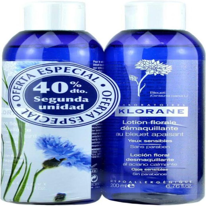 Klorane Desmaquillante de Ojos Bleuet 2x200ml
