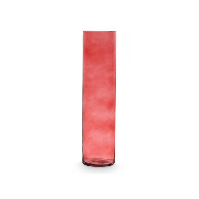 Jarrón de Cristal Cilíndrico Giftdecor 15 cm Diámetro x 60 cm Alto Color Teja 2 Jarrón de Cristal Cilíndrico Giftdecor 15 cm Diámetro x 60 cm Alto Color Teja 2