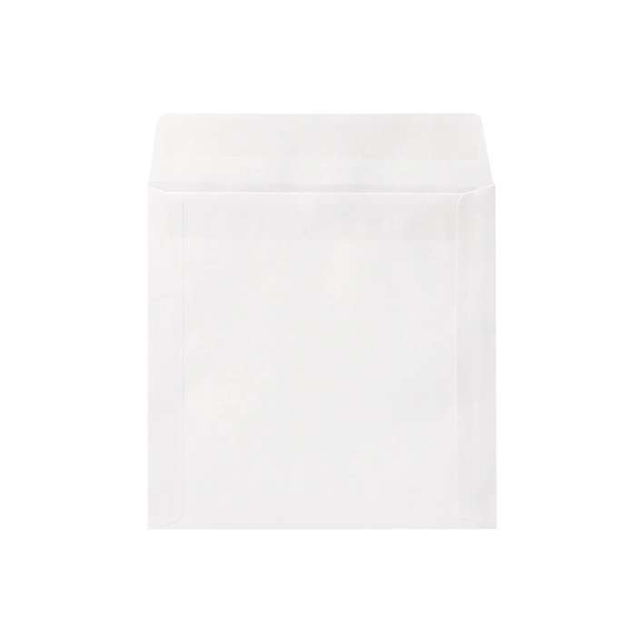 Q-connect Sobre para CD/DVD con Ventana Transparente y Solapa, Pack 50 Unidades, Almacenamiento Multimedia 3